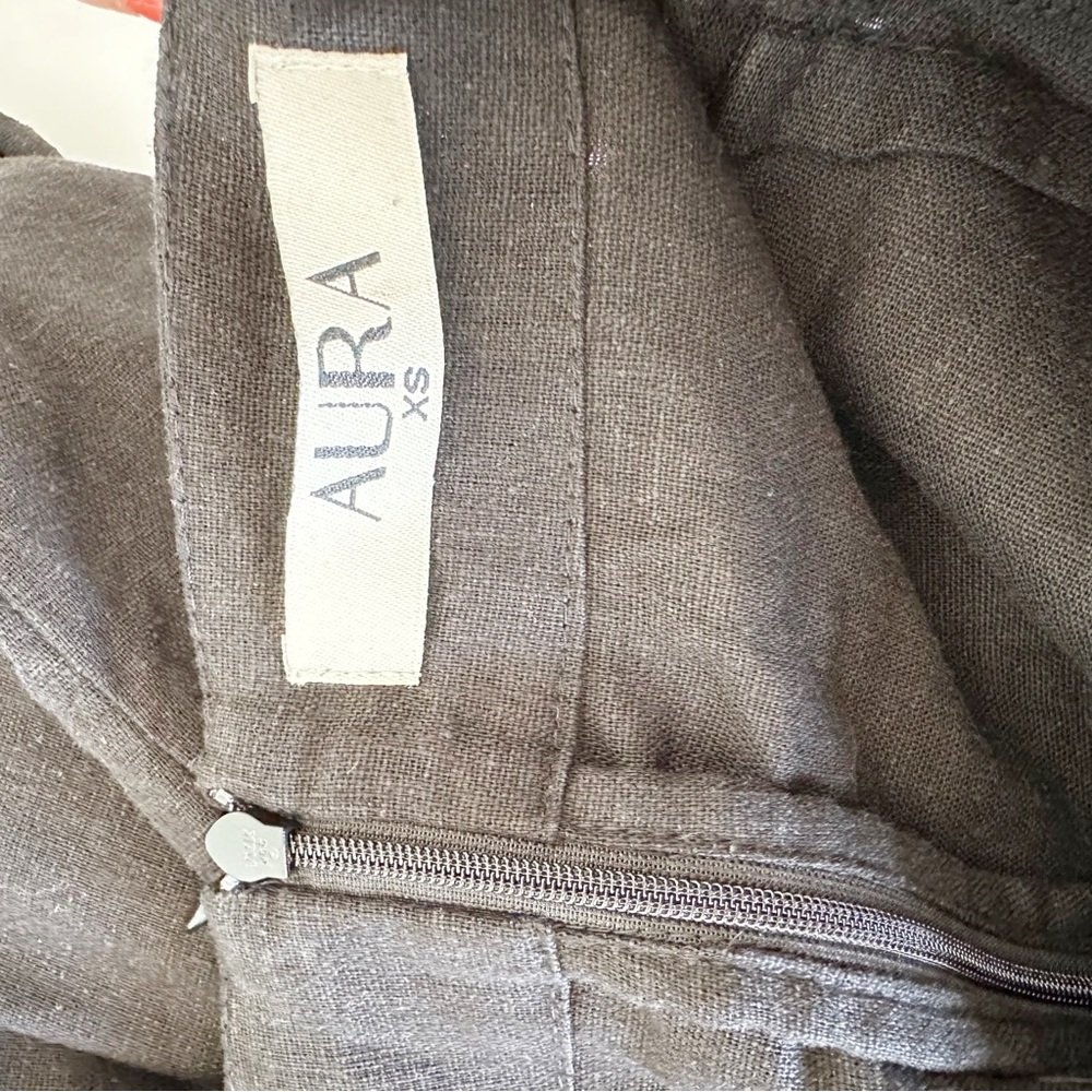 AURA Linen Jumpsuit in black XS - Picture 10 of 10